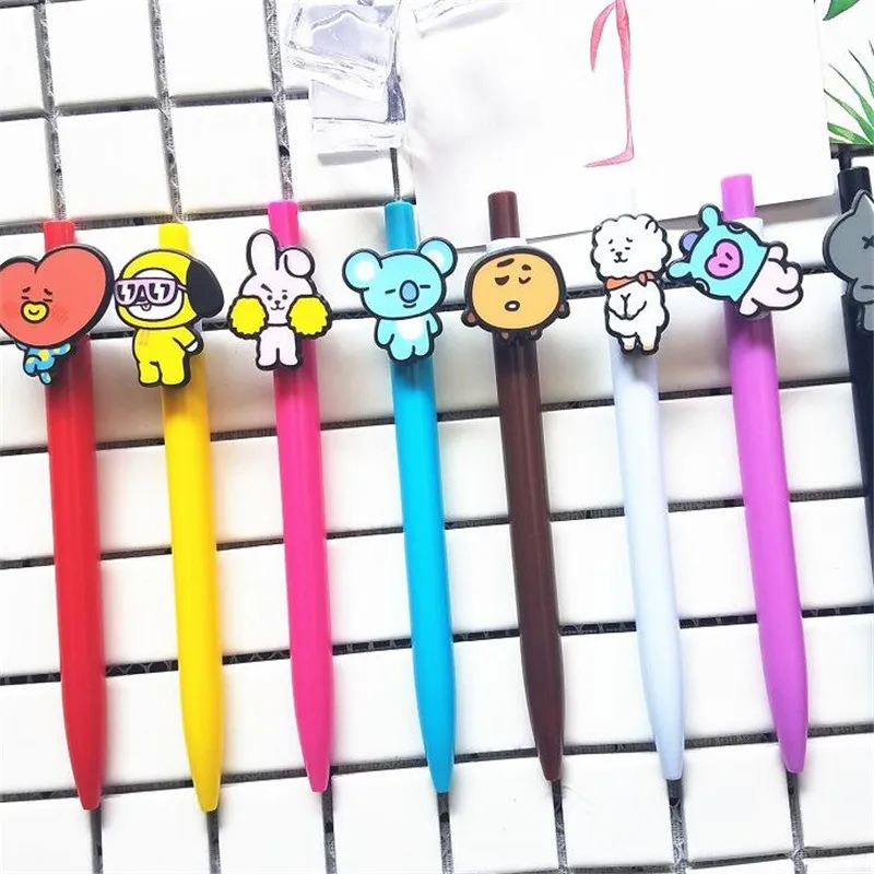 2018 Новое прибытие Kpop BT21 корейские звезды BTS Bangtan мальчики tata шариковая ручка куклы
