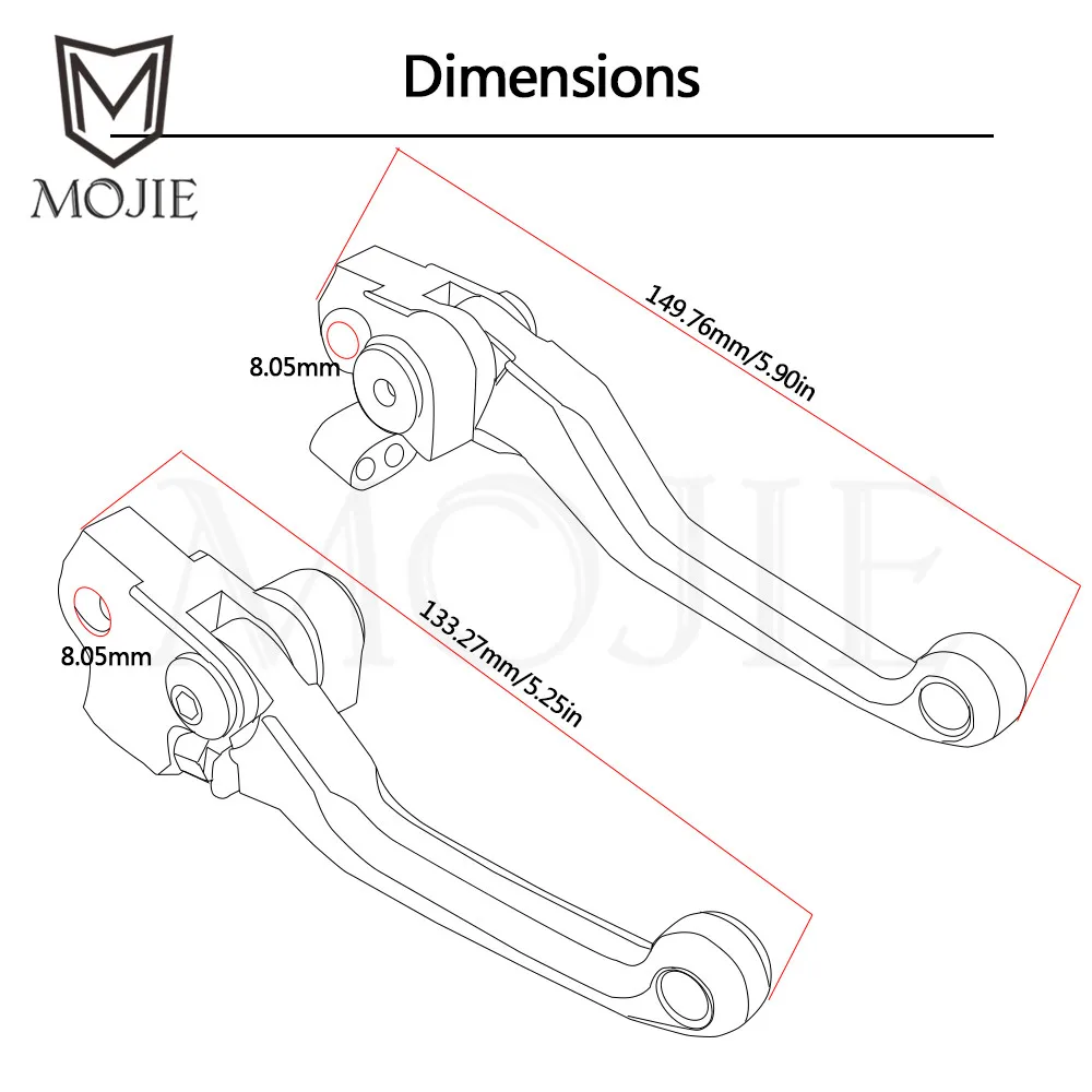 Для Honda CRF450R CRF 450R 450 R 2002-2003 2004-2006 2007-2019 2018 2017 2016 для мотокросса CNC поворотный тормоз