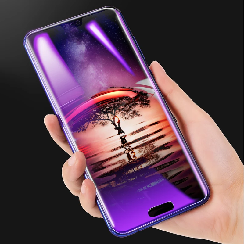 CHYI 3D изогнутая пленка для Huawei P20 lite протектор экрана взрывозащищенное полное