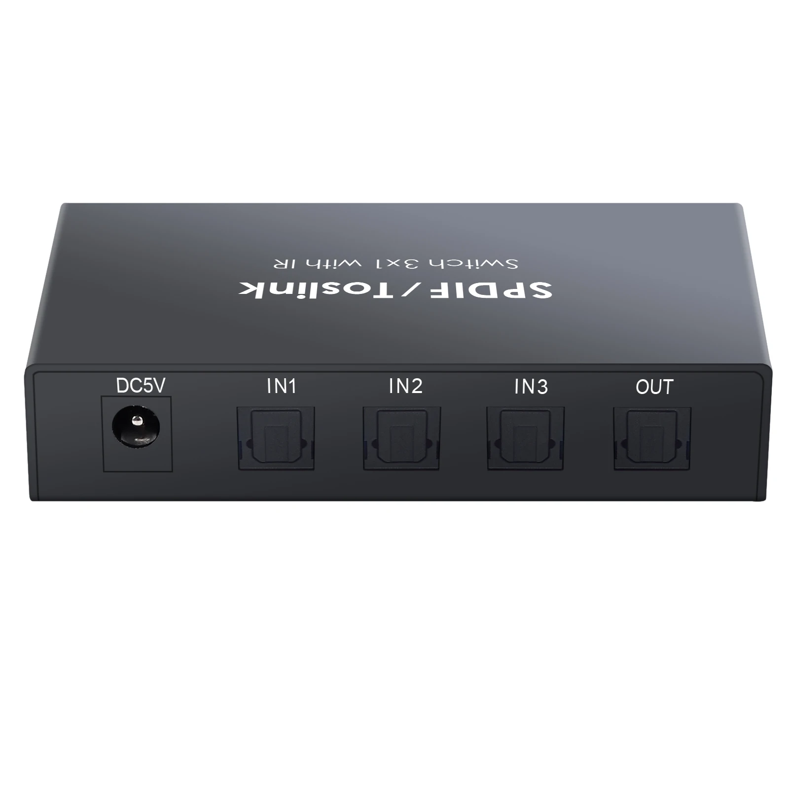Цифровой оптический переключатель prosor SPDIF/TOSLINK оптического аудио 3x1 сплиттер с