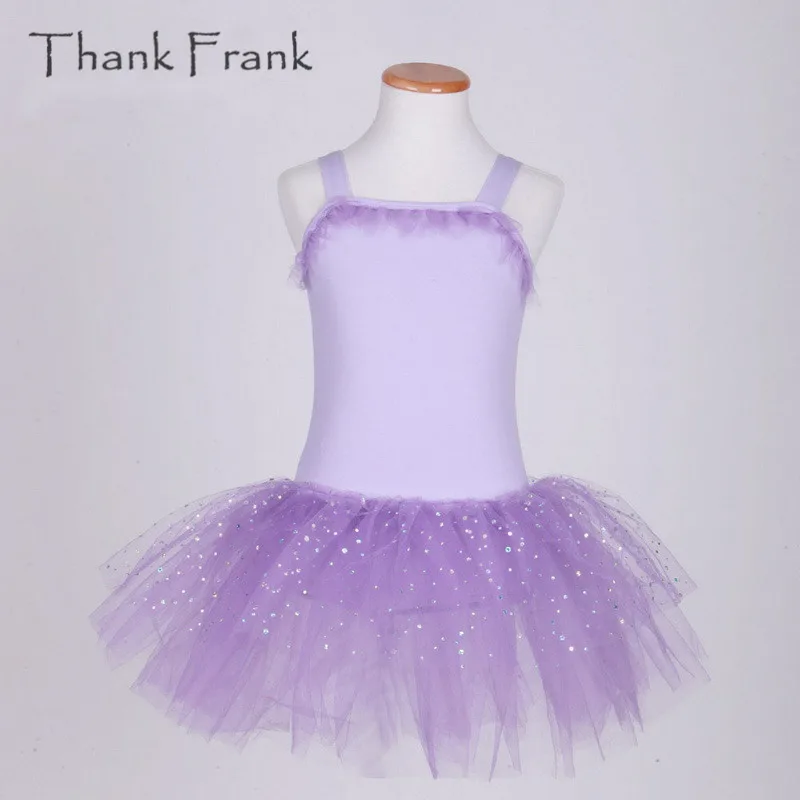 

Discount Cotton Tutu Dress For Girls Glitter Camisole Dance Practice Clothing Child Ballet Costumes C83