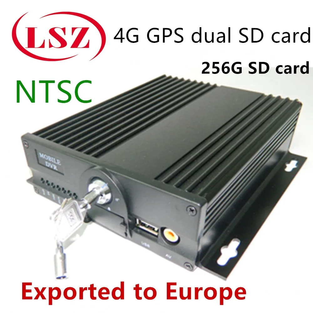 4G WiFi mdvr GPS удаленный мониторинг местоположения хост AHD 4 канальный