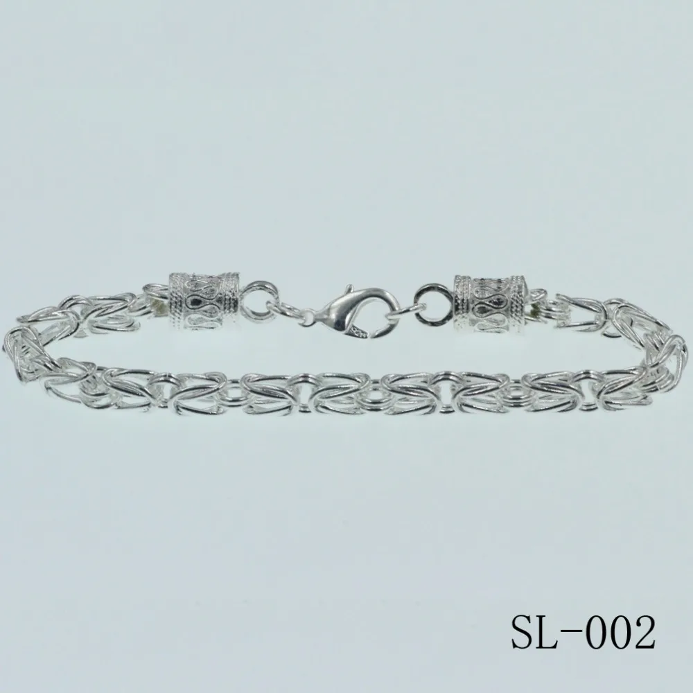 Женский браслет из серебра 925 пробы с Шармами|sterling silver bracelet|925 sterling braceletsilver bracelet |