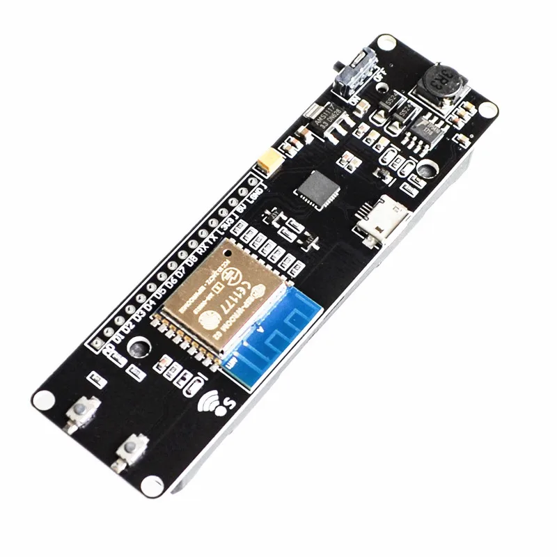 WeMos D1 ESP Wroom 02 ESP8266 Nodemcu WiFi модуль с зарядкой аккумулятора 18650|Детали и аксессуары