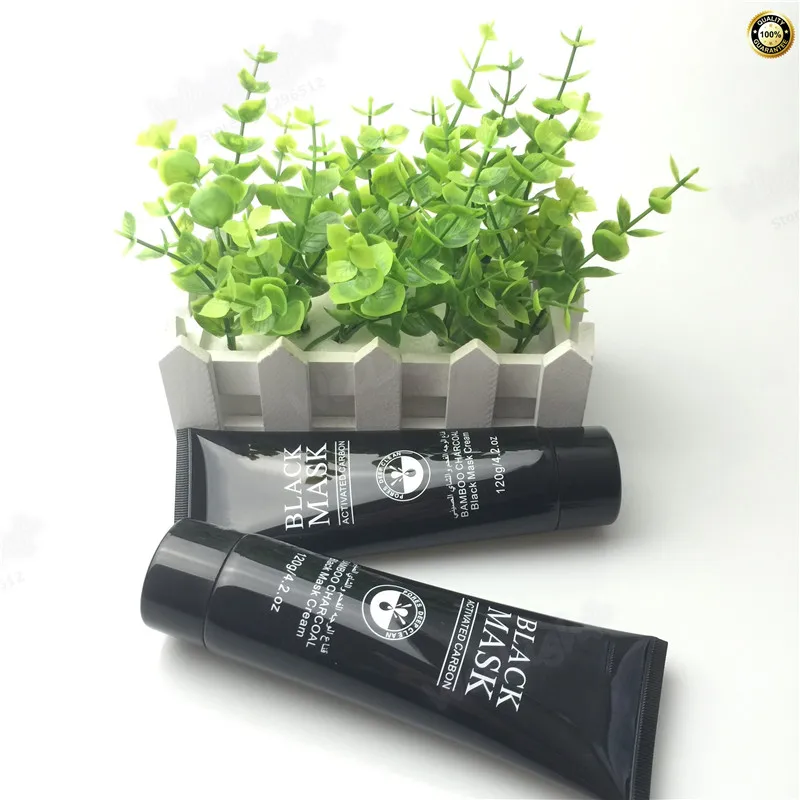 120 мл/бутылка черная отшелушивающая маска бамбуковый уголь для носа удаление