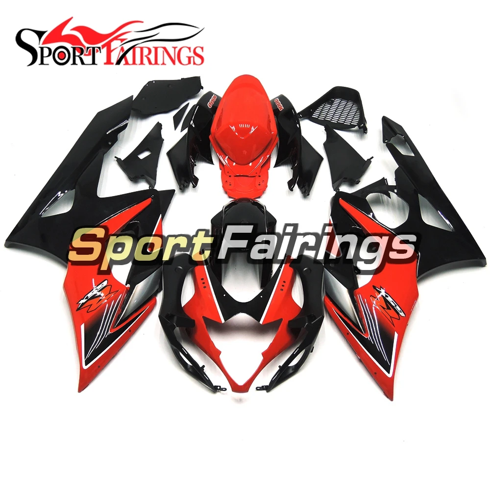 

Injection Fairings For Suzuki GSXR1000 GSXR-1000 K5 05 06 2005 2006 Motorcycle Fairing Kits Bodywork ABS Plastic Black Red