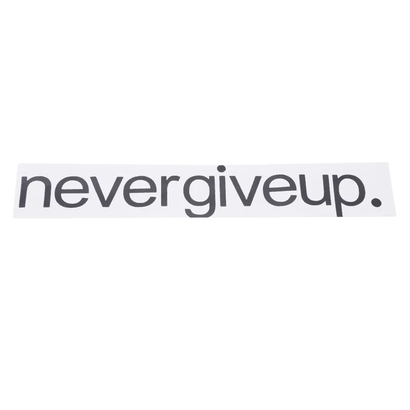 Наклейки на стену с надписью Never Give Up|Наклейки стену| |