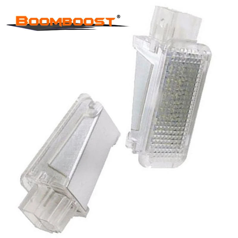 Авто LED ножной свет для Audi A1 A4 A5 A6 Q3 Q5 Q7 дверь межкомнатные багажник 2x Белый