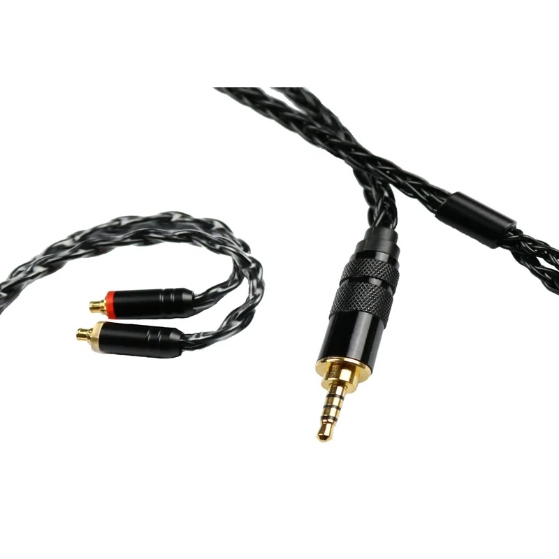 Новый diy Hi-Fi 8 ядер высокий чистый кабель с покрытием одинарный 3 5 мм