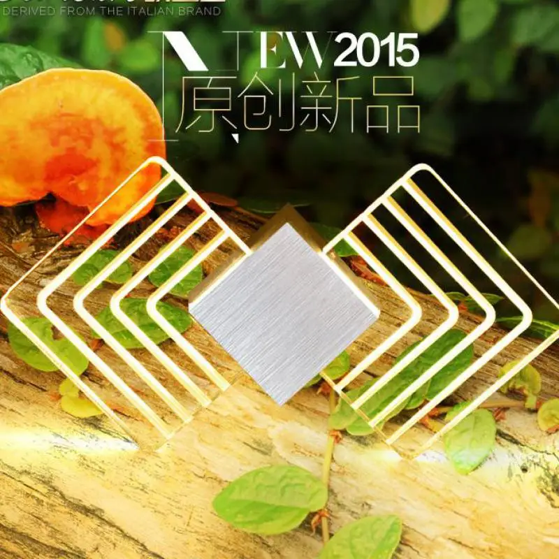 Светодиодный настенный светильник s для современного обучения 6 Вт светодиодный