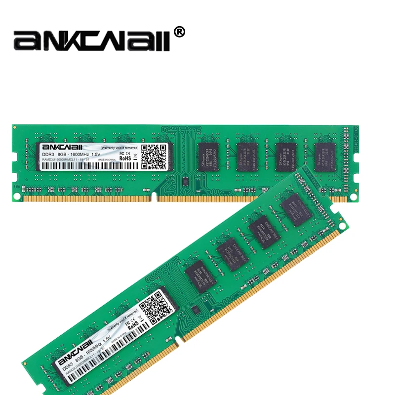 DDR3 ОЗУ 8 Гб (2 шт. x ГБ) 1333 МГц 1600 PC3 10600/12800 для настольной памяти AMD DIMM 1 5 в
