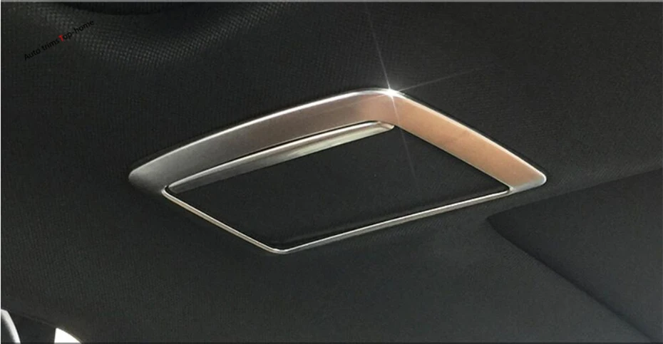 

Yimaautotrims Rear Roof Make Up Mirror Frame Cover Trim 2 Pcs For BMW 7 Series G11 G12 2016 - 2020 ABS Interior Mouldings