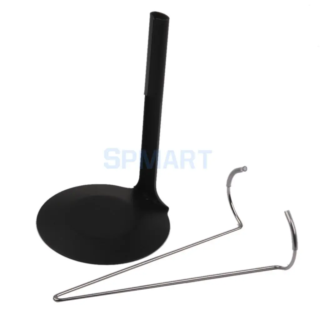 Черная регулируемая подставка для куклы/медведя 2 шт. поддержки в масштабе 1/6 C