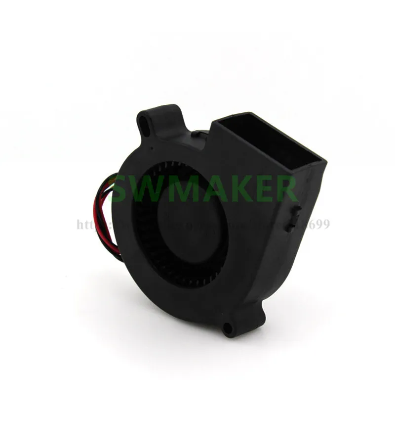 SWMAKER 75*25mm Ultimaker Electronics Cooling Fan pack 12V DC 0.18A 7525 turbofan for DIY 3D printer parts | Компьютеры и офис