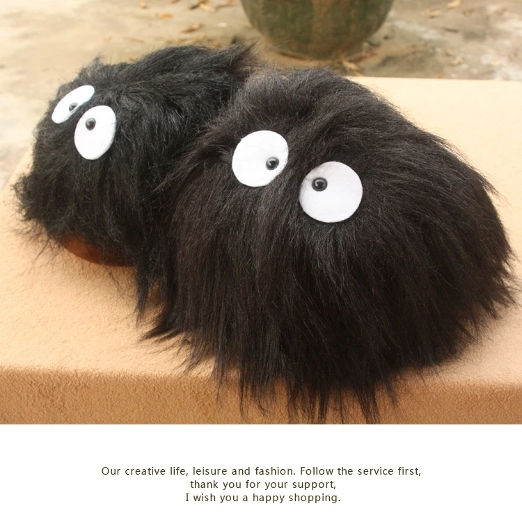 IVYYE Totoro/тапочки с героями мультфильмов, зимние теплые шлепанцы, домашняя обувь для кукол, мягкие плюшевые игрушки, милые домашние тапочки, унисекс, подарки на Рождество