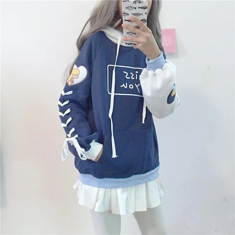 Осенне зимние новые толстовки для женщин 2018 корейские студенты плюс бархатные