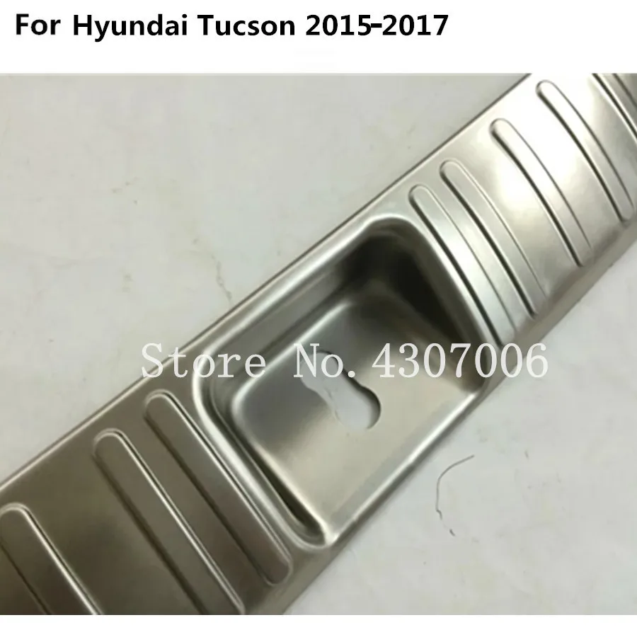 Для Hyundai Tucson 2015 2016 2017 2018 автомобильный ВНУТРЕННИЙ Задний внутренний бампер