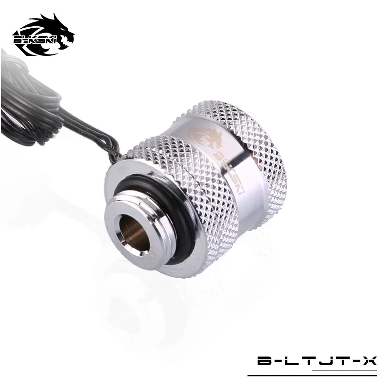 Bykski B LTJT X 14 мм Жесткая жесткая трубка со встроенным светодиодным коннектором