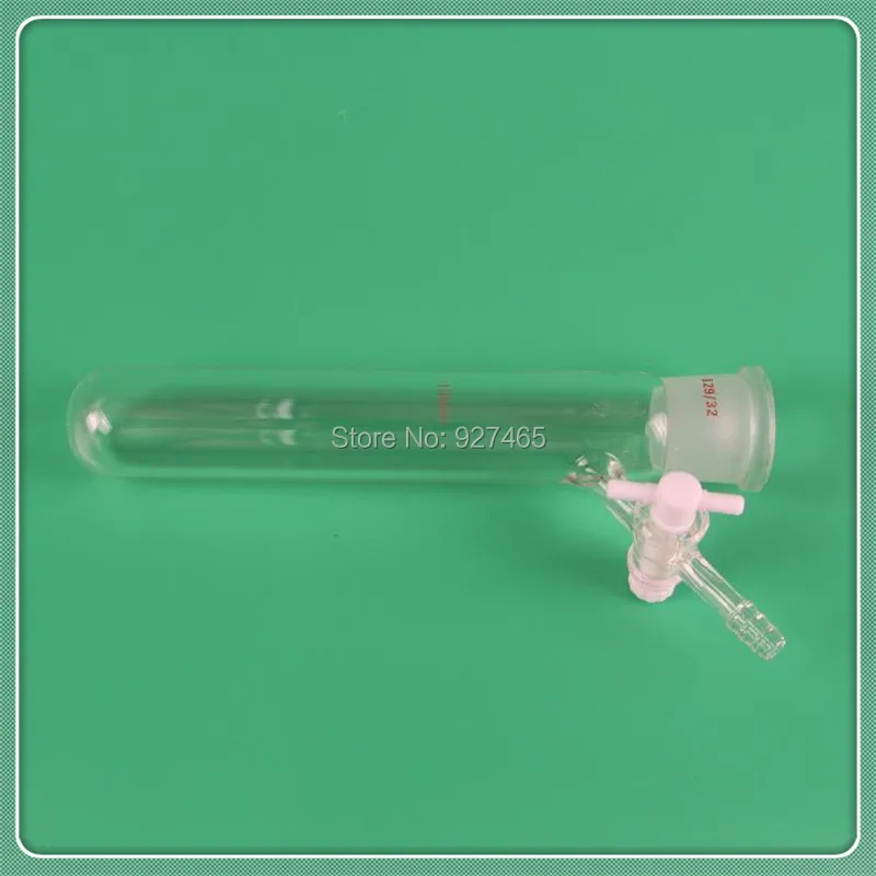 Реакционная трубка (трубка Schlenk) с PTFE стопкоком 100 мл 29/32ns|tube scope|tube replacementtube gym |