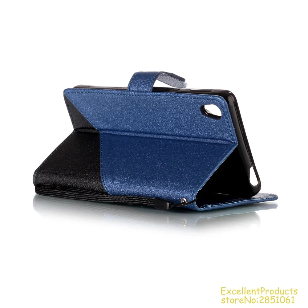 For Sony Xperia E5 cover 10 styles Hight Quality Flip Leather Phone Cases Wallet Case caso | Мобильные телефоны и