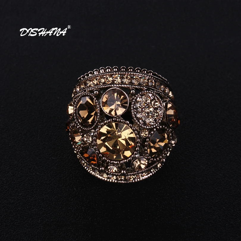 2019 винтажные модные роскошные кольца в стиле панк разноцветные ювелирные