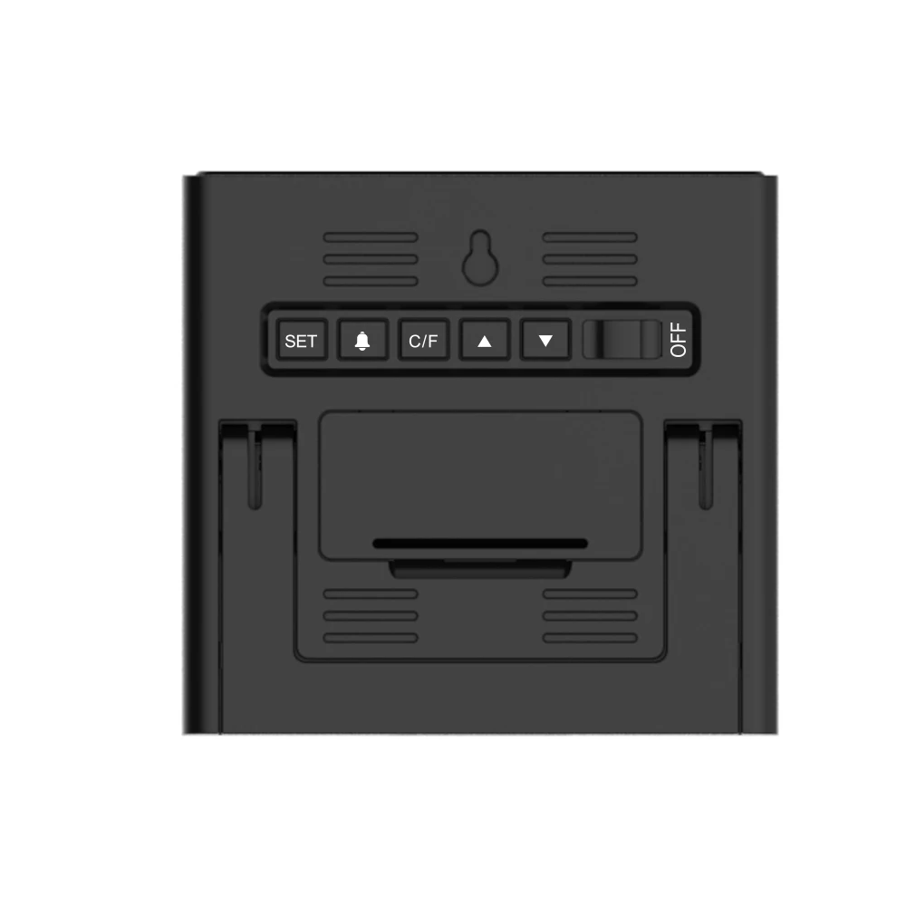 Baldr цифровые часы Будильник Повтор Настольный календарь часы Таймер Датчик влажности в помещении спальня настенный ЖК-термометр с фоновой подсветкой часы