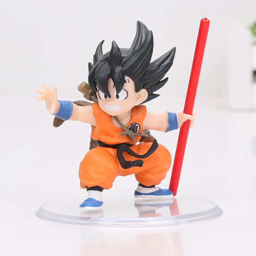 child goku Аниме Dragon Ball brinquedos Супер Saiyan Сон Гоку Гохан лунчи лазурь фигурка Dragon Ball Z фигурка ПВХ Фигурки игрушки - Цвет: child goku