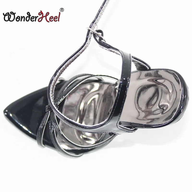 Wonderheel/2019 г. летние пикантные женские босоножки на очень высоком каблуке-шпильке 18