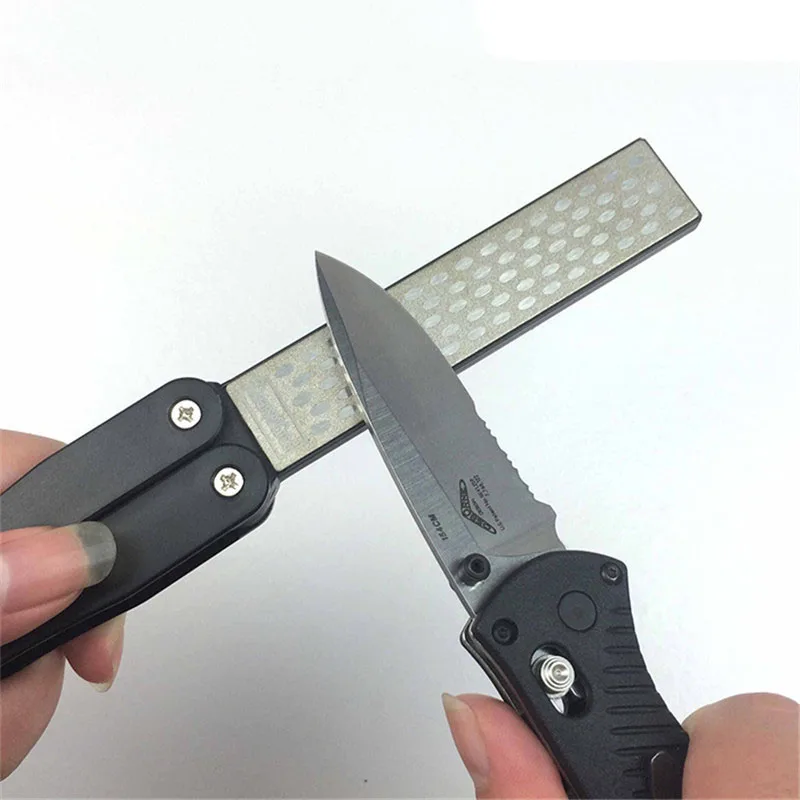 

Fan-shaped diamond sharpener double-sided outdoor portable sharpening tool