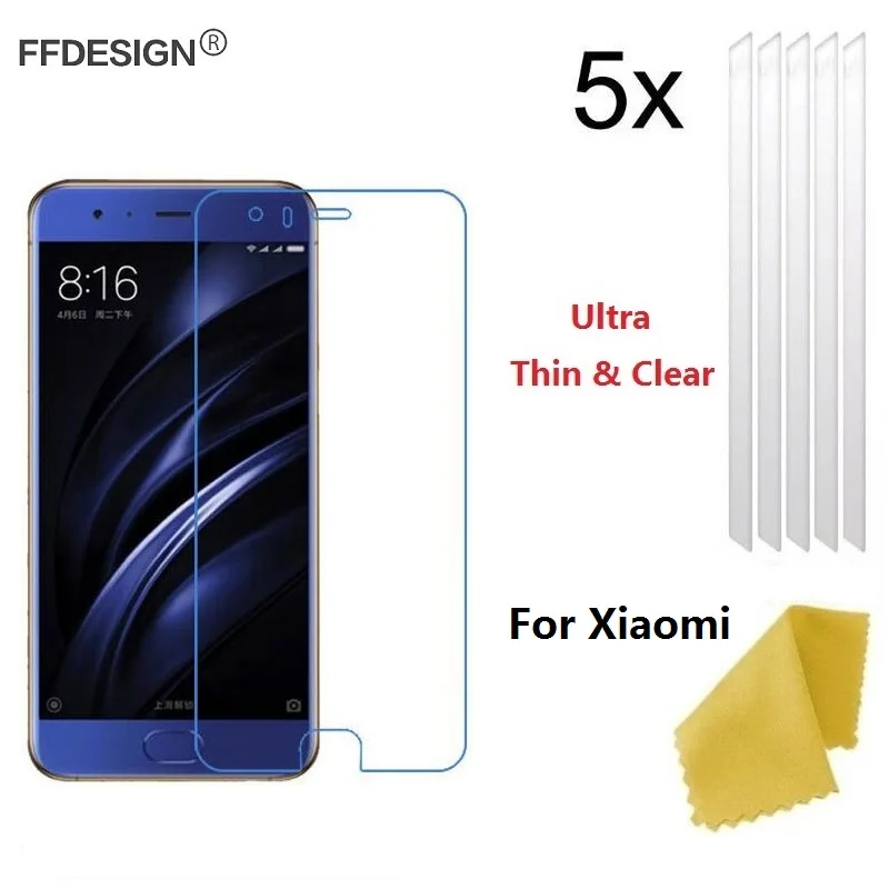 5x ЖК защитная пленка для Xiaomi Mi6 M5 Mi5c Mi5s Plus Mi Note 2 6 5 5S A1|screen protection|screen protector filmprotector film |