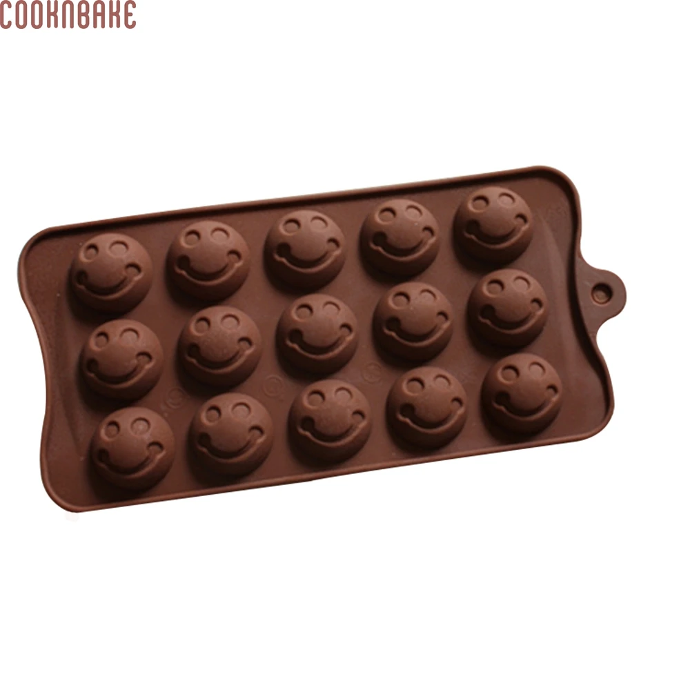 COOKNBAKE сделай сам новая силиконовая форма для шоколада в виде супермарио с улыбкой