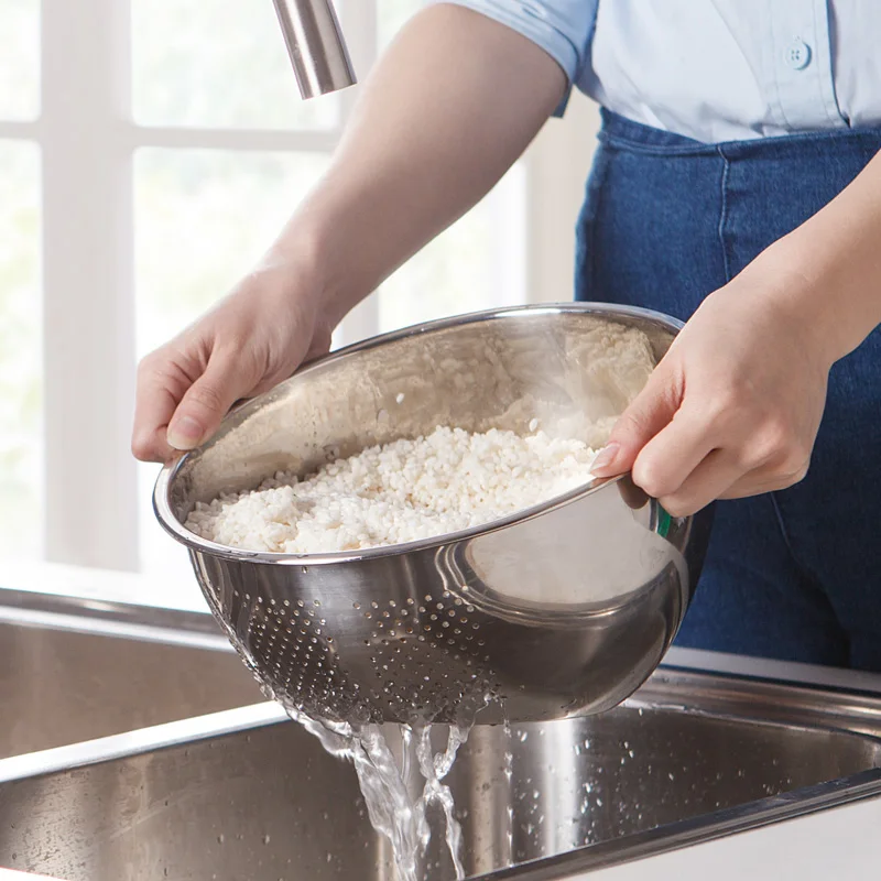 Сетчатый микроперфорированный дуршлаг из нержавеющей стали|food strainer|rice strainerfine