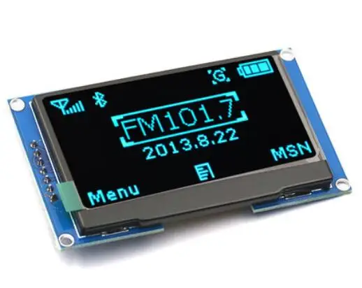 2 42 дюймовый ЖК экран 12864 OLED дисплей модуль IIC I2C SPI серийный C51 STM32 SSD1309 для Arduino 128X64
