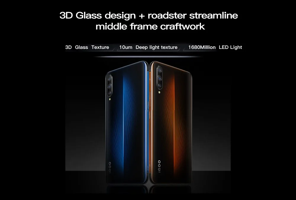 vivo iQOO мобильный телефон 6,4" 6/8 ГБ/12 Гб 128/256 ГБ Snapdragon 855 две камеры 12 Мп+ 13 Мп Android 9 4000 мАч 44 Вт NFC телефон