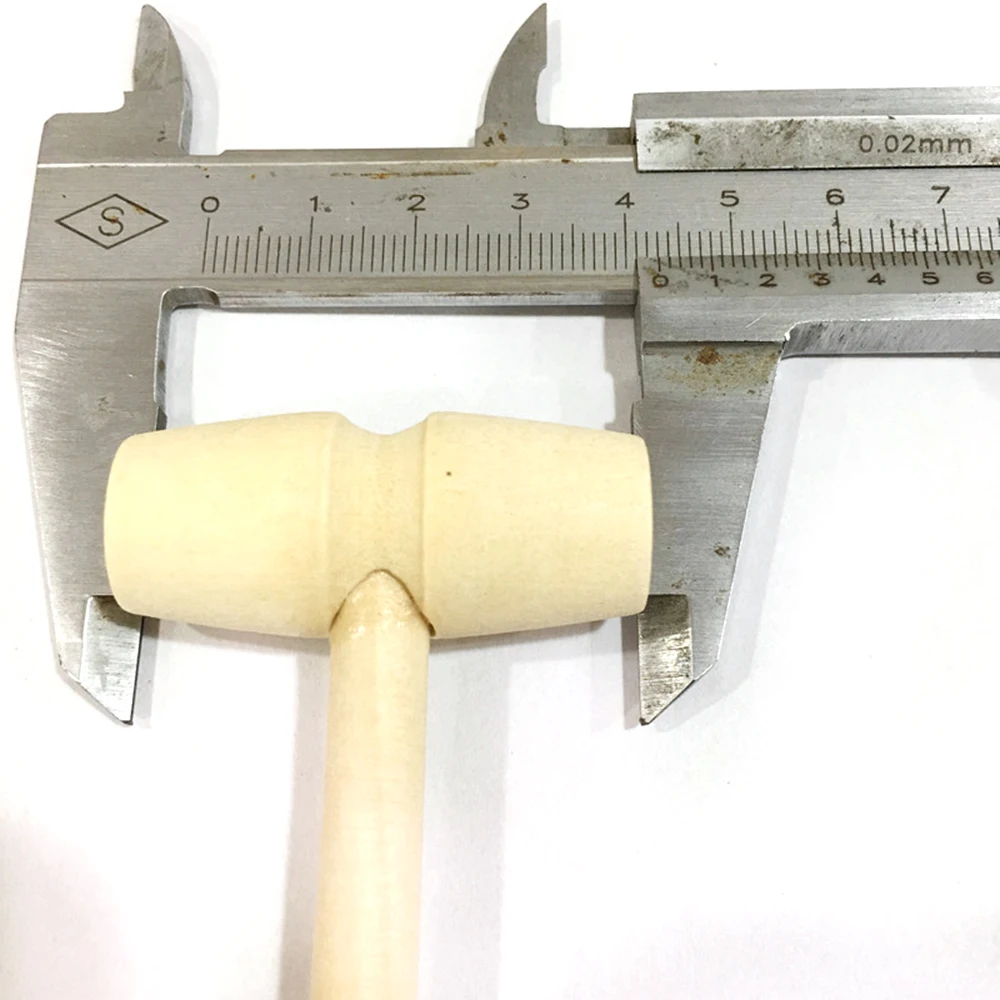14*4 2 см мини деревянный молоток Кожа ремесло Резьба штемпелюя DIY ручной работы