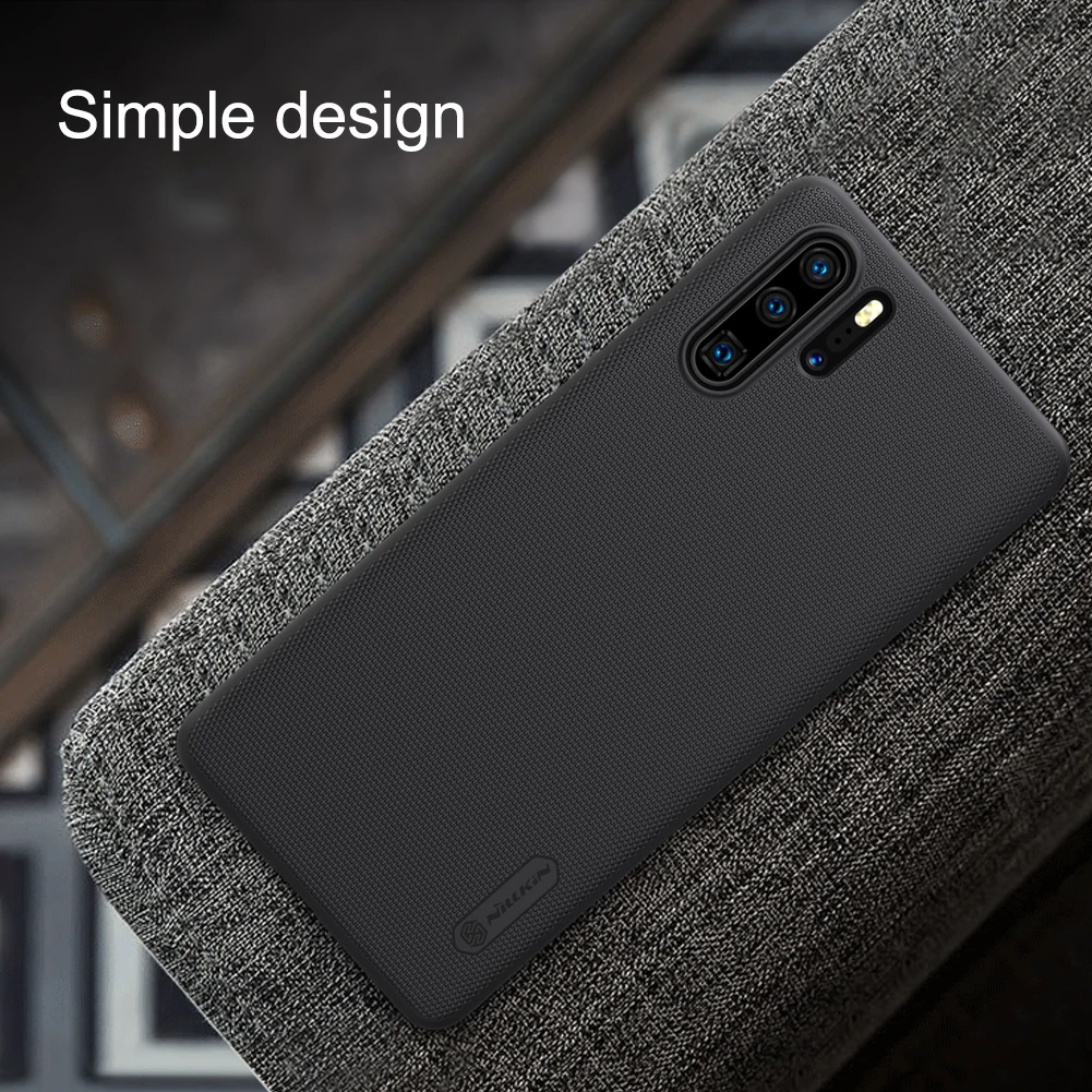 Huawei P30 Pro Чехол Nillkin Frosted Shield PC Пластиковый жесткий чехол для P40 Lite Обложка|Бамперы| |