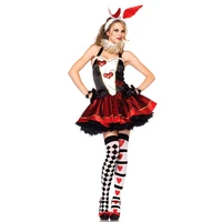 animal costume alice in wonderland costume adult bunny cosplay for women fantasia cosplay carnival fancy dress