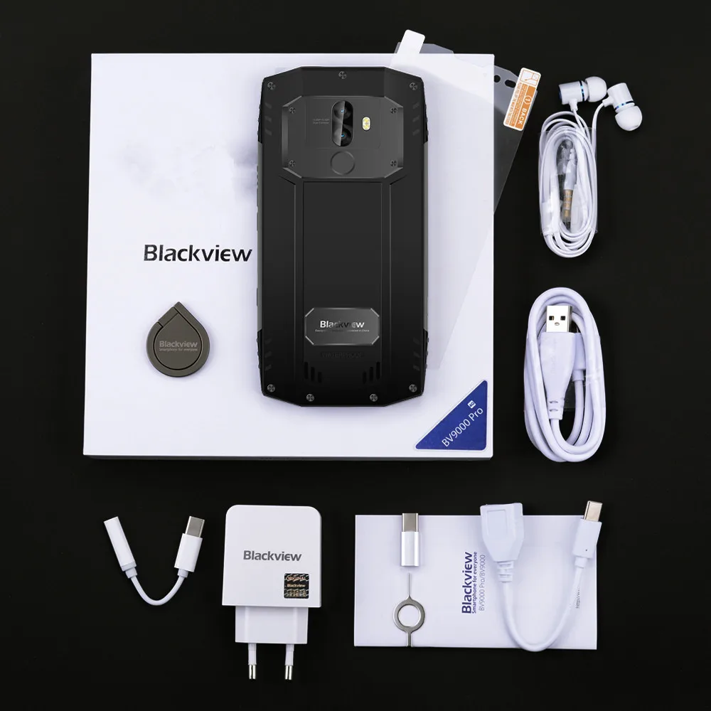 Blackview BV9000 Pro IP68 Водонепроницаемый 5 7 &quot18:9 Смартфон Android 1 MTK6757 Восьмиядерный 6 ГБ