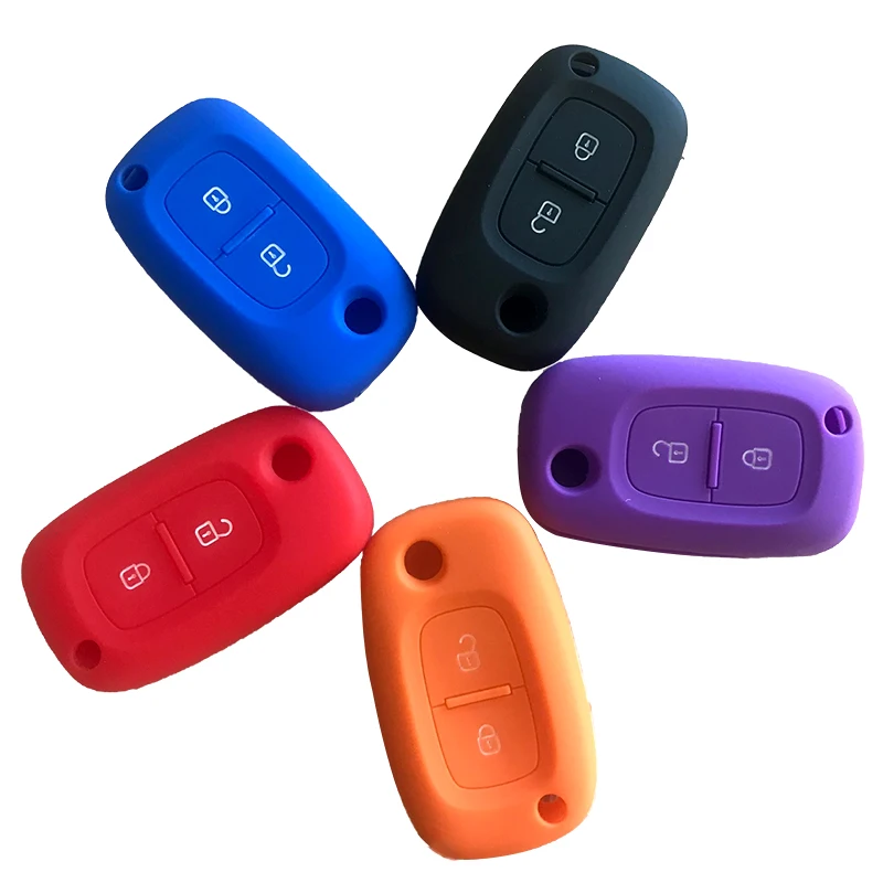 RMLKS силиконовый чехол книжка для автомобильного ключа Renault Modus Clio Megane Kangoo Lada