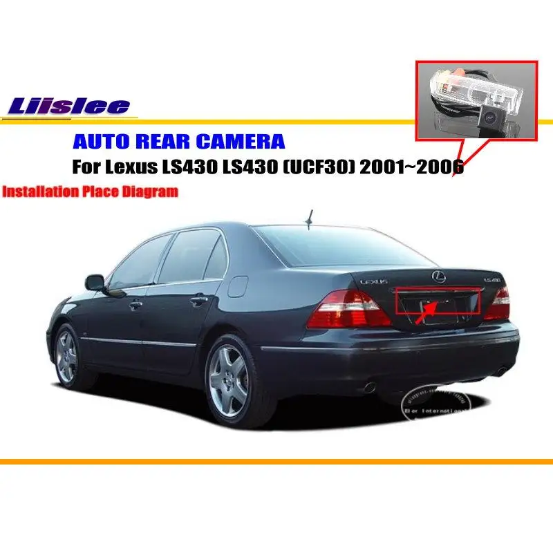 Обратная резервная камера для Lexus LS430 (UCF30) 2001 2002 2003 2004 2005 2006 парковочная номерной