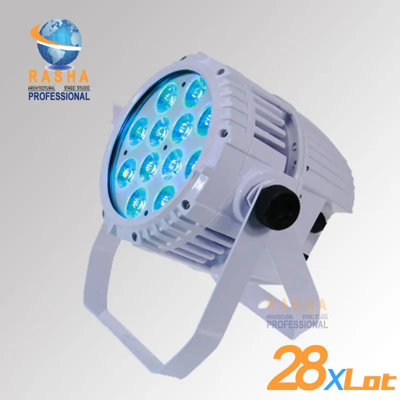(Упаковка из 28) IP65 наружный водонепроницаемый LED Par свет с 6в1 RGBAW + UV цвет Led для