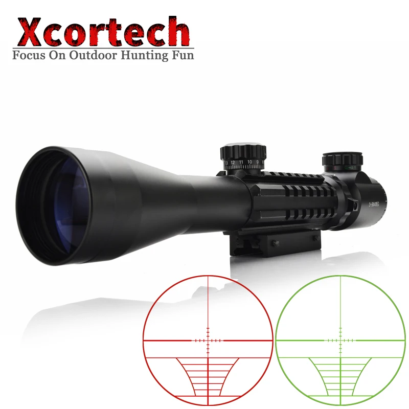 Тактический 3 9X40 прицел оптика снайперской винтовки пистолет охотничьи прицелы