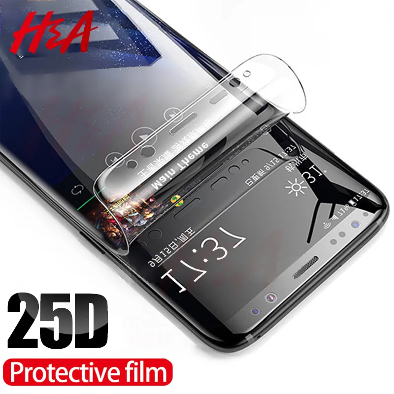 H& 25D полная изогнутый Экран протектор для samsung Galaxy S9 плюс S8 плюс Примечание 8 не закаленное Стекло для samsung S10 плюс S10E фильм