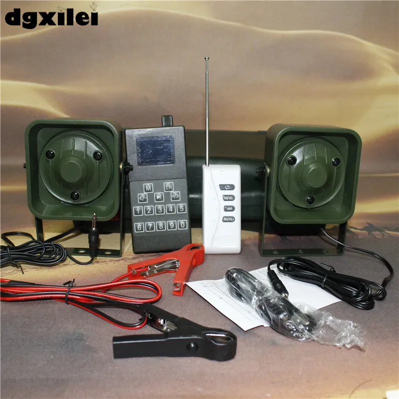 

free shipping quail hunt audio devices with 50w hunting speaker mp3 bird callers