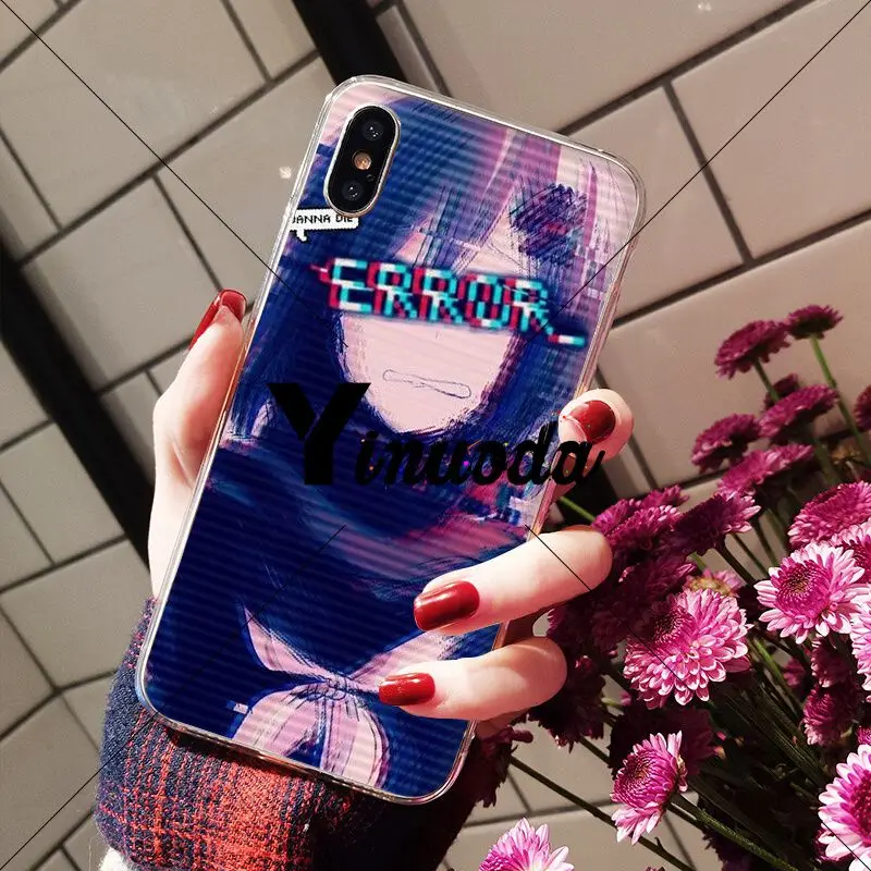 Yinuoda Sugoi Senpai Error waifu Роскошный Уникальный Дизайн чехол для телефона Apple iPhone 8 7 6 6S Plus X