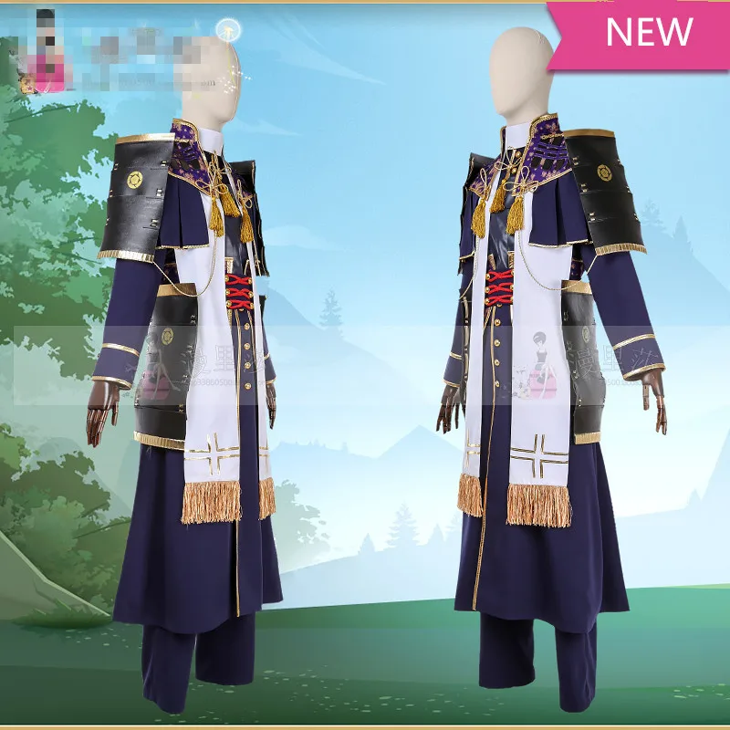 Touken Ranbu Online Косплей Heshikiri Hasebe Костюм Полный комплект подарок на Хэллоуин |