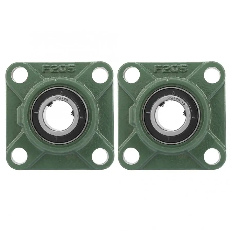 30 мм/25 4 мм опорный квадратный подшипник с твердым основанием навесные отверстия