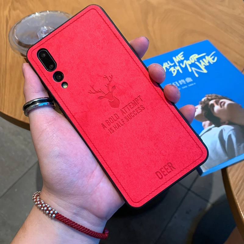Мягкий чехол для телефона из ТПУ с 3D рисунком оленя Huawei P20 P30 Honor 8X Mate 10 20 20s Pro 10i Lite MAR