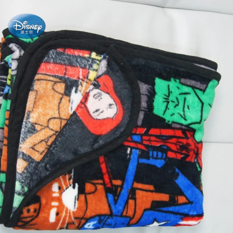 Disney Marvel тонкое одеяло пледы Мстители 127x152 см детское одеяло-покрывало летняя Крышка Кондиционера