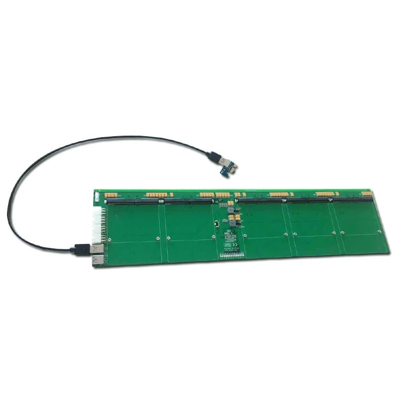 Мини PCI-E к MXM3.0 Riser Card видеокарта расширения карта 10-port MXM3.0 USB 3,0 6Pin источник питания для майнинга BTC